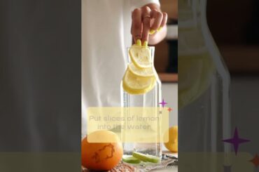 Healthy Lemon Drinks | Quick Refreshing Drink Recipe Video #shorts #lemon  #ytshorts #youtubeshorts