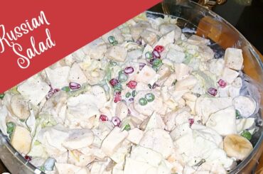 Russian Salad Recipe By Cooking Charms farah | Best Healthy Tasty Salad | Best For All Parties Salad