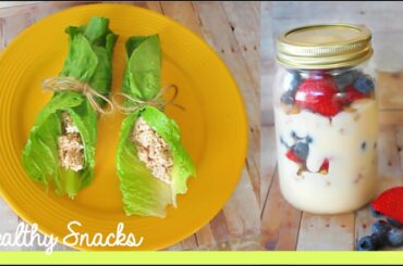 DIY After School Healthy Snacks!