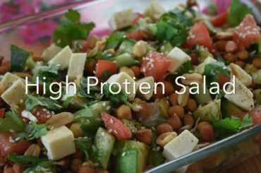 High Protein Salad, Healthy Salad , perfect for weight loss