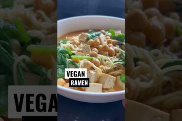 EASY VEGAN RAMEN #veganrecipes #plantbased #healthyweightloss (recipe in comments)