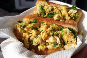 #shorts Egg Bread Toast recipe by goldy's house, New breakfast recipe, nastha recipe, nasta