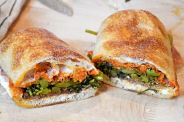 The Greatest Sandwich EVER Made - Kinda Sorta Healthy Broccoli Sandwich