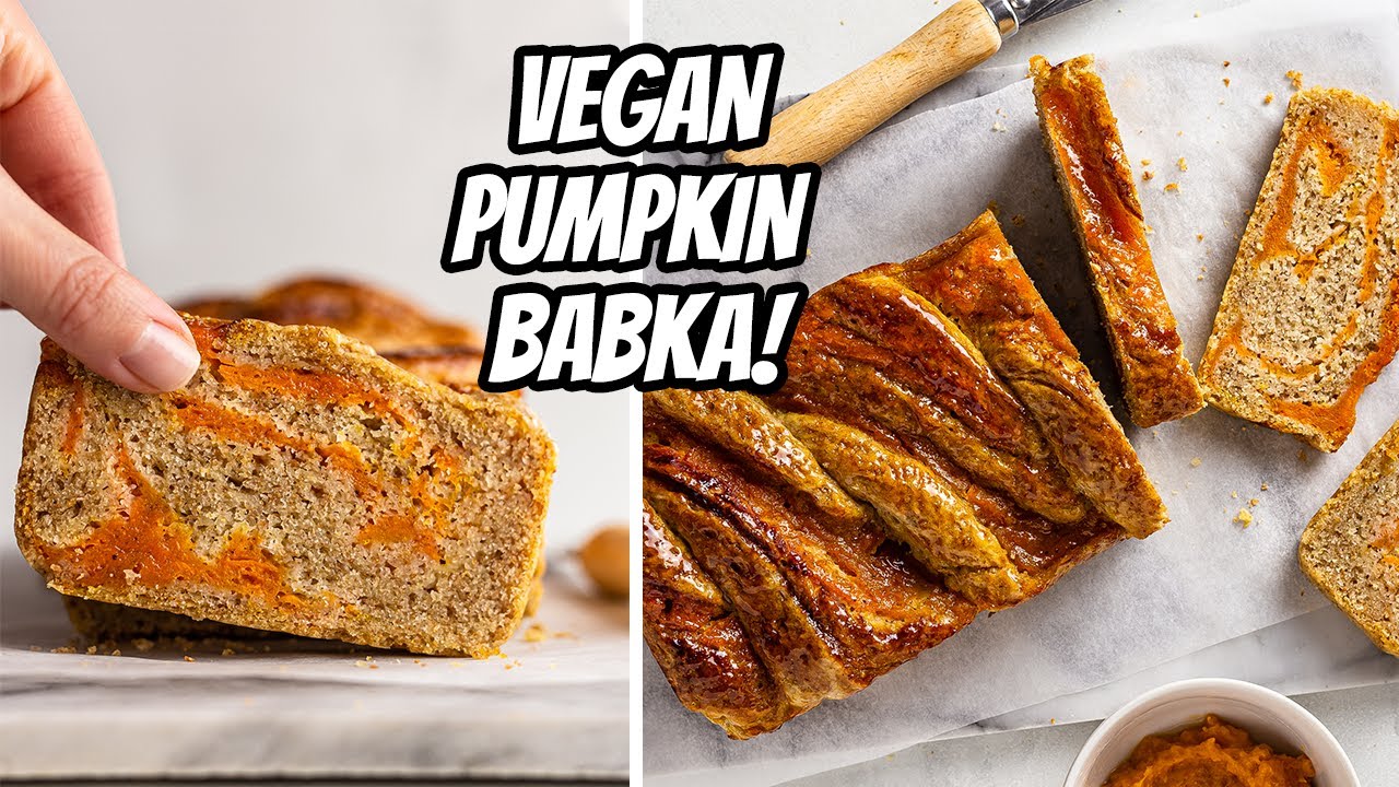 Vegan Pumpkin Babka | Healthy, Low-Calorie, Low-Fat | Foodaciously Vegan Pumpkin Babka | Healthy, Low-Calorie, Low-Fat | Foodaciously