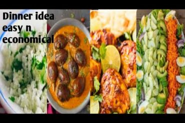 Dinner idea no,4  Healthy dinner menu simple n low budget make your life easy n perfect