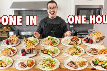 Cheap And Healthy Meals For The Week, Done In 1 Hour