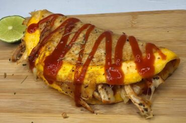 High Protein Chicken Quesadilla | Healthy Low Calorie Recipe