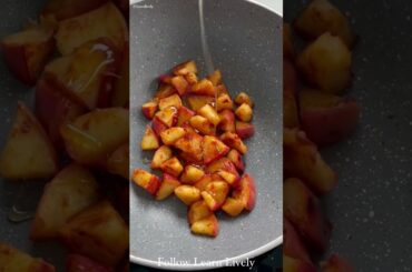 Weight loss recipes | Easy apple recipe for oats and chia pudding #shorts #apple #oats #chiapudding