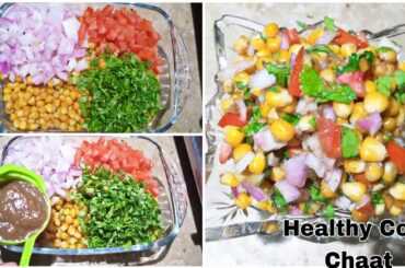 Healthy Corn Salad | Corn Chaat Recipe By @Zanisfood&Vlogs