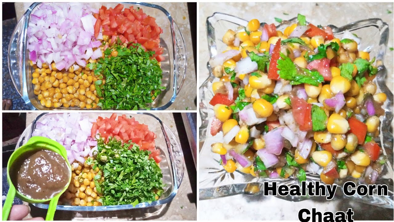 Healthy Corn Salad | Corn Chaat Recipe By @Zanisfood&Vlogs Healthy Corn Salad | Corn Chaat Recipe By @Zanisfood&Vlogs