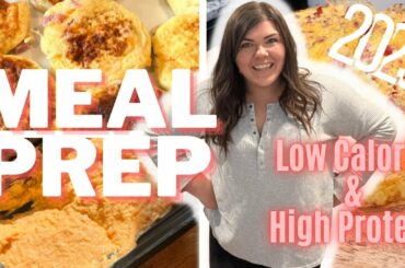 LOW CALORIE | HIGH PROTEIN MEAL PREP | Buffalo Chicken Dip | Hashbrown Casserole | CALORIE DEFICIT