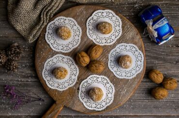 HEALTHY SNACK RECIPE - Walnut Carrot Balls Recipe