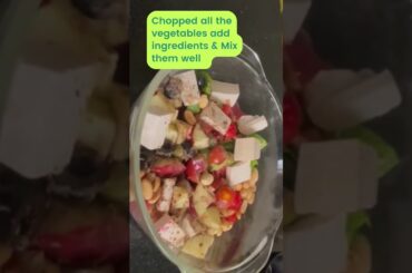 Weight Loss Salad Recipe | Health Salad | Protein Rich Salad | Salad recipe | Fit femmes