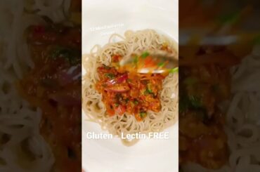 12 Minute Dinner Recipe EASY Gluten Lectin Free Pasta With QUORN Meatless Grounds - Healthy Recipes