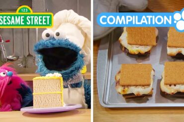 Sesame Street: Party Food Recipes for Kids | Cookie Monster’s Foodie Truck Compilation