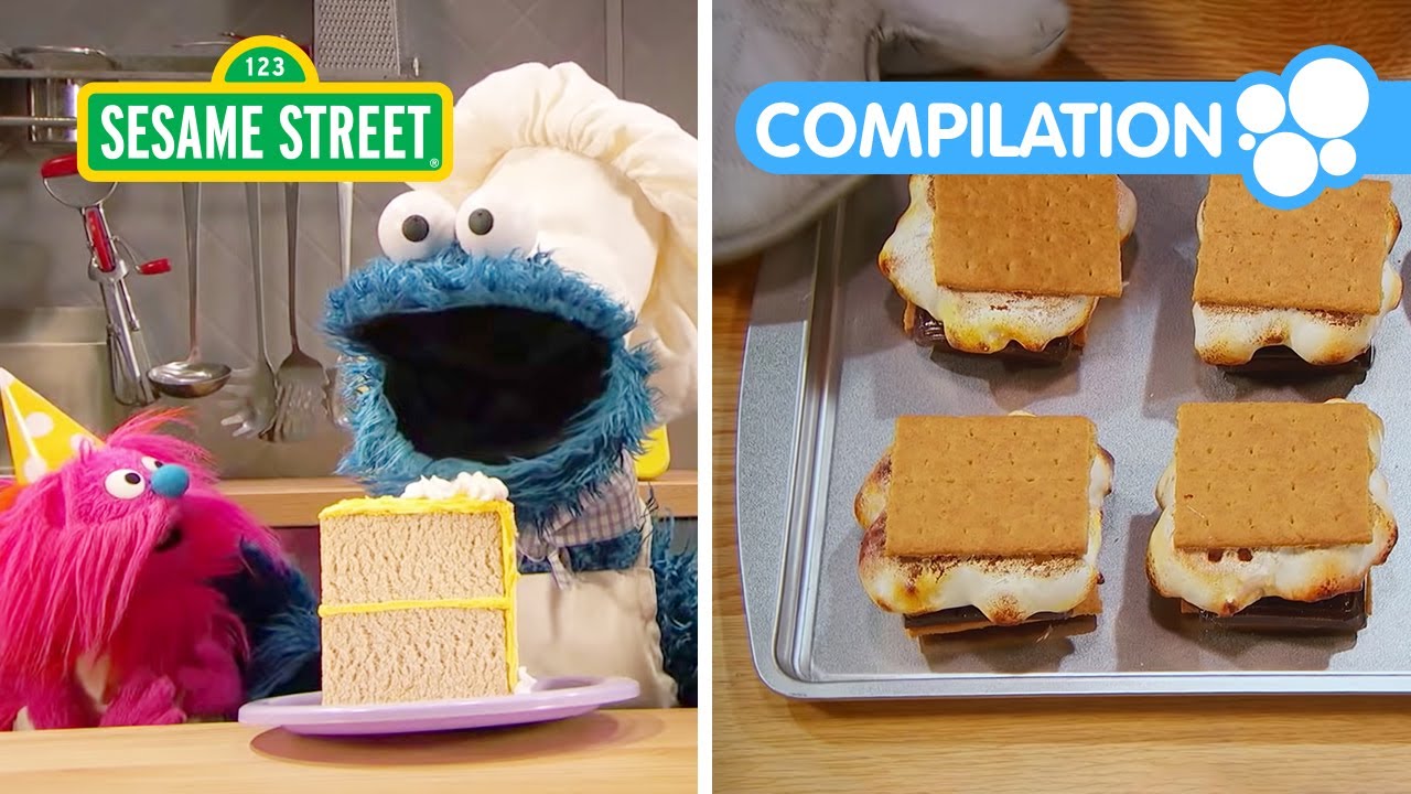 Sesame Street: Party Food Recipes for Kids | Cookie Monster’s Foodie Truck Compilation Sesame Street: Party Food Recipes for Kids | Cookie Monster’s Foodie Truck Compilation