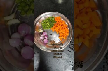 Tasty and healthy lunch receipe for kids 1+ years # samai rice # baby food # shorts