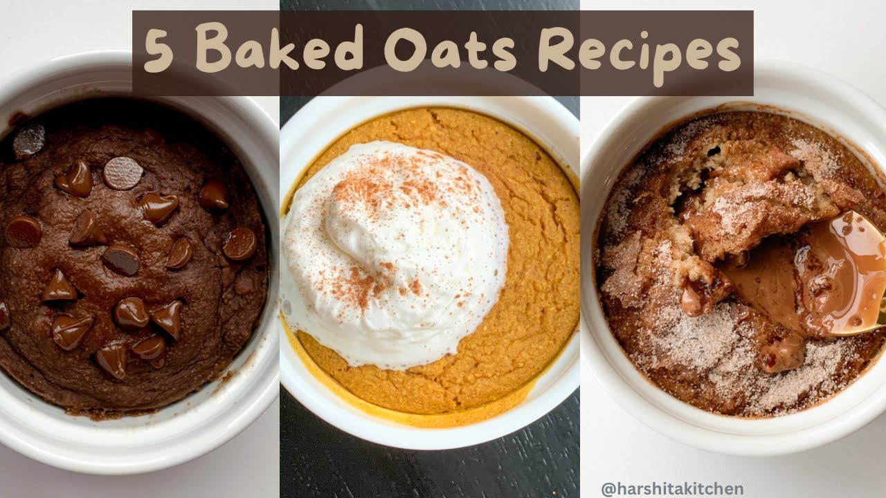 5 Baked Oats Recipes | i tried the BEST baked oatmeal recipes – Low Calorie Desserts for Breakfast! 5 Baked Oats Recipes | i tried the BEST baked oatmeal recipes - Low Calorie Desserts for Breakfast!