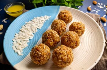 Poha Laddu Recipe with Jaggery | Jaggery Ladoo | Healthy Snack With Poha | Evening Snacks Recipe