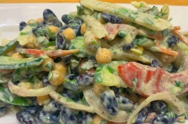 Healthy creamy yogurt salad recipe by mazedarmeal