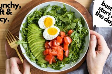 Quick & Easy Breakfast Salad To Start The Day Super Nourished