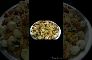 Khatti meethi Navratan namkeen ki recipe step by step / Healthy snacks recipe #cooking #short