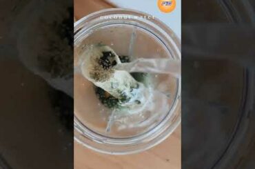 Coconut Greens Smoothie Healthy Diet Recipe. #shorts