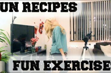HEALTHY RECIPES AND FUN EXERCISES // Grace Helbig