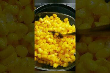 Fry Corn With Cheesy Cron bread|Healthy bhi Or testy Bhi #desifood #youtubshorts