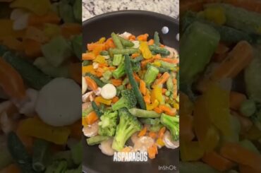 Super Quick & Healthy Weeknight Dinner | Garlic Shrimp Stir Fry | Meal Prep Hub