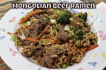 Mongolian Beef Ramen | MOLCS Easy Recipes