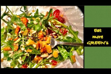 EAT MORE GREENS | Easy Quick & Healthy Salad Recipe | Healthy & Yummy Salad Recipe For Weight Loss