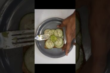 Cucumber Egg Toast | Diet and Healthy Toast | Weight Loss Toast Part 3
