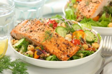 Protein Packed Salmon Bowls | Healthy Meal Prep Idea