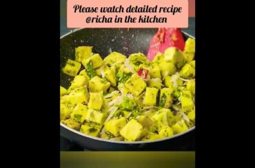 healthy snacks recipe #besankadhokla #easyrecipe #healthyrecipes #ytshorts #ytviralshorts
