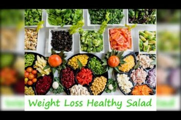 Healthy l  Homemade l Simple l Low calories l Vegetable Salad Recipe for weight loss