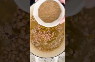 White Chicken Chilli (7 Ingredients!) #shorts healthy recipe!