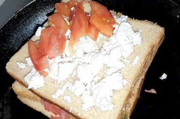 Make healthy and tasty protein rich sandwich in just 5min.||healthy sandwich||breakfast/evening meal