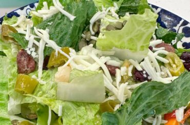 Lettuce salad recipe green salad healthy salad healthy clean eating #shorts #food #lettucesalad