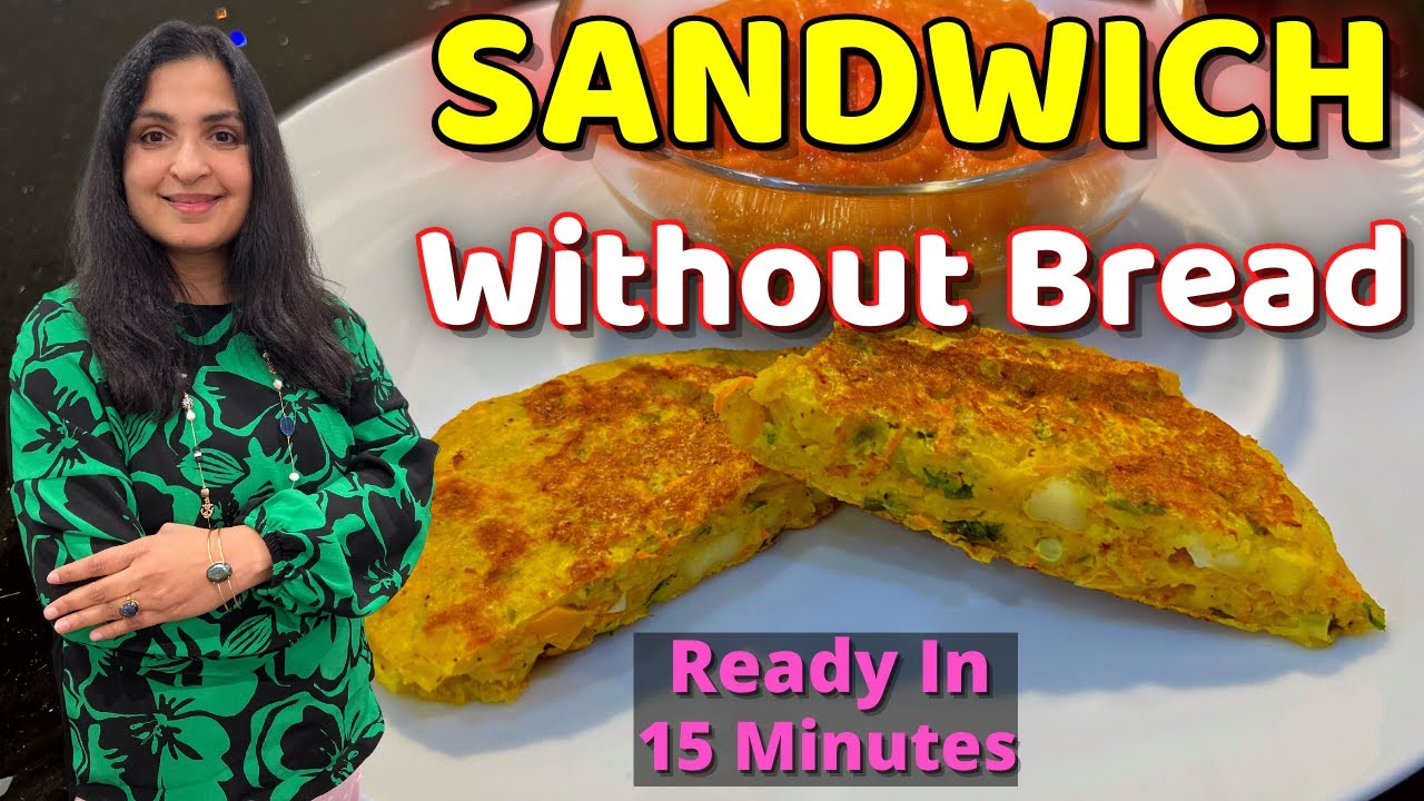 SANDWICH Without Bread | HIGH PROTEIN| NO GRAIN | NO FLOUR | NO BUTTER #breakfast #SnackRecipe #diy SANDWICH Without Bread | HIGH PROTEIN| NO GRAIN | NO FLOUR | NO BUTTER #breakfast #SnackRecipe #diy