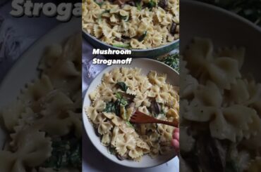 MUSHROOM STROGA Recipes | Healthy Recipes | Weightloss #shorts