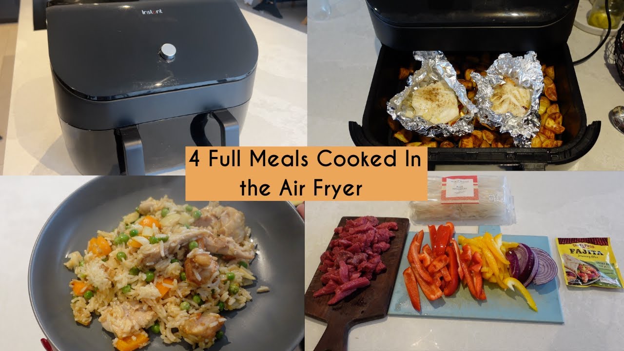 4 HEALTHY AIR FRYER MEALS – WHOLE FAMILY MEALS COOKED IN THE AIR FRYER | Kerry Whelpdale 4 HEALTHY AIR FRYER MEALS - WHOLE FAMILY MEALS COOKED IN THE AIR FRYER | Kerry Whelpdale