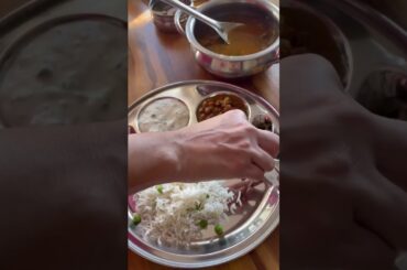 Indian lunch thali/Indian lunch food ideas/Healthy Indian lunch recipes/Weight loss thali/Diet food