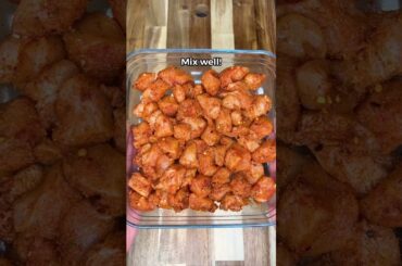 Low Calorie Mango Habanero Chicken! #recipe #weightloss #chicken #foodie #protein #fatloss #shorts