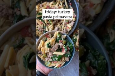 Weekly Meal Prep Menu (Easy, Healthy Recipes for the Week!) #shorts #mealprep #healthyrecipes