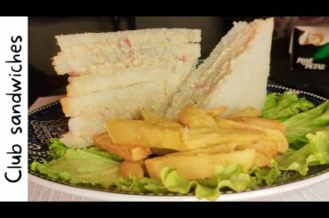 Club sandwich recipe/cold sandwich/healthy lunch box ideas| Foodmania