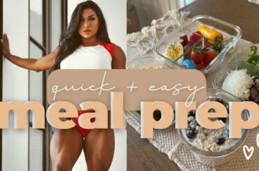 Healthy Meal Prep + Quick & Easy Meals
