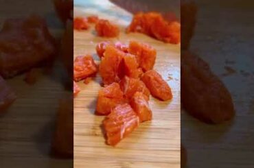 Try this Easy and Healthy Sockeye Salmon Poke Bowls #recipe #shorts