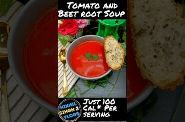 Tomato Soup | No cream healthy soup | Tomato Soup Recipe | winter special | Day 8 #shorts