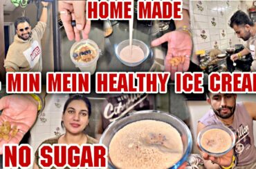 HOW TO MAKE HEALTHY ICE CREAM | No Sugar | Healthy Recipes @AbheyyAttri